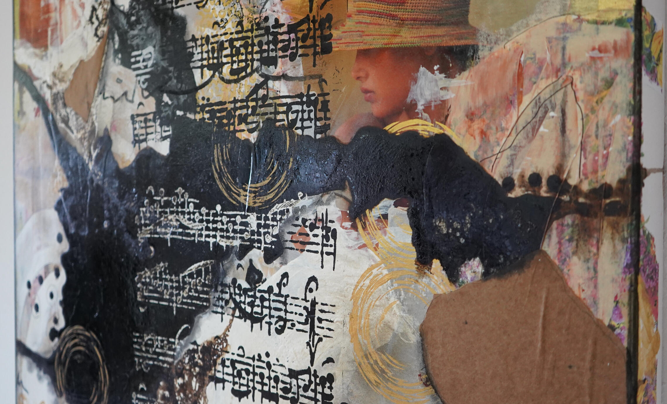 Gemalte Musik | 80 x 80